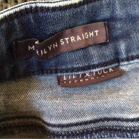 NYDJ straight leg, embellished pockets, 0 - Picture 4 of 6